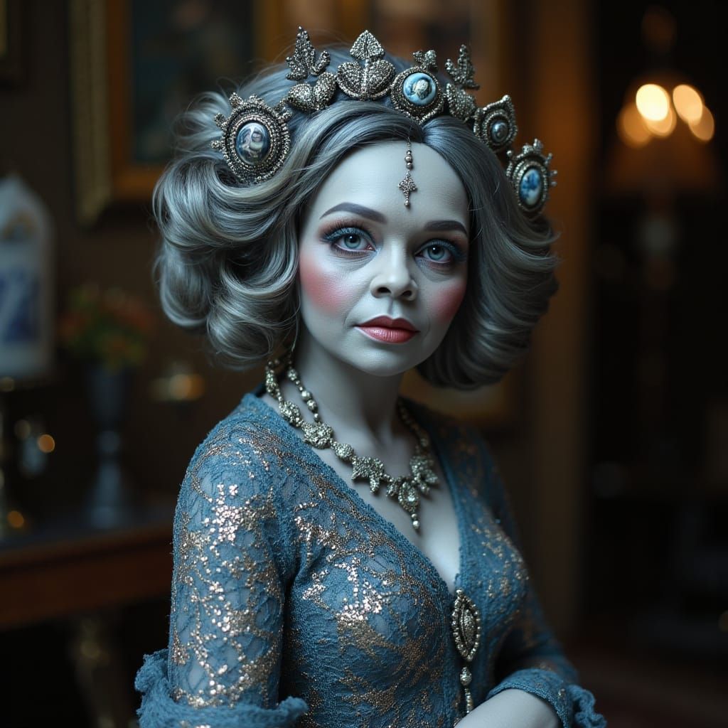 Victorian Smurf Vibes