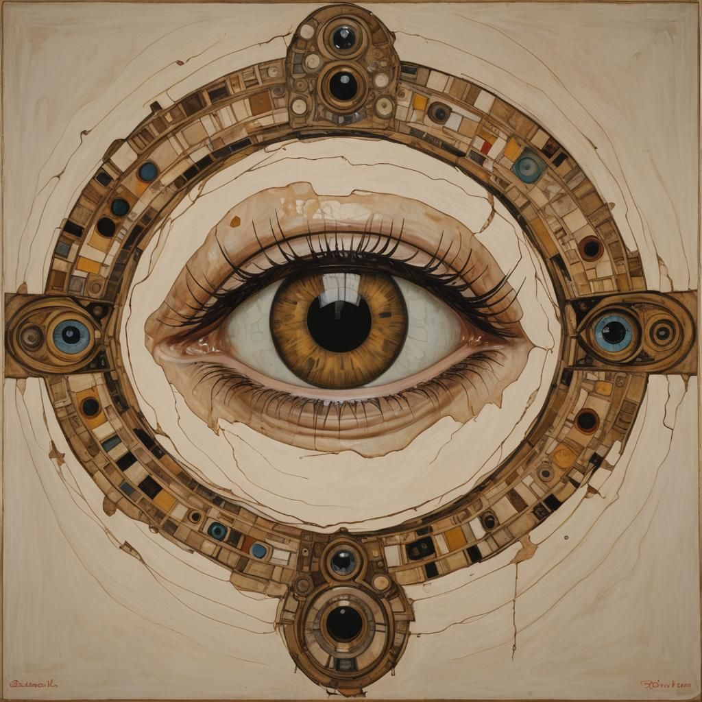 Baroque Eye Macro Image