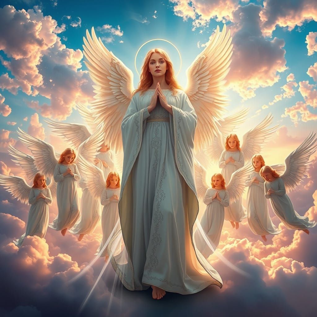 Angels in Celestial Harmony