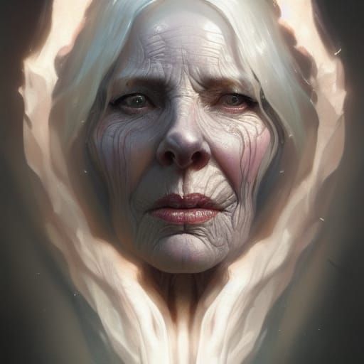 Mourning Widow: Detailed Portrait in Unreal Engine 5