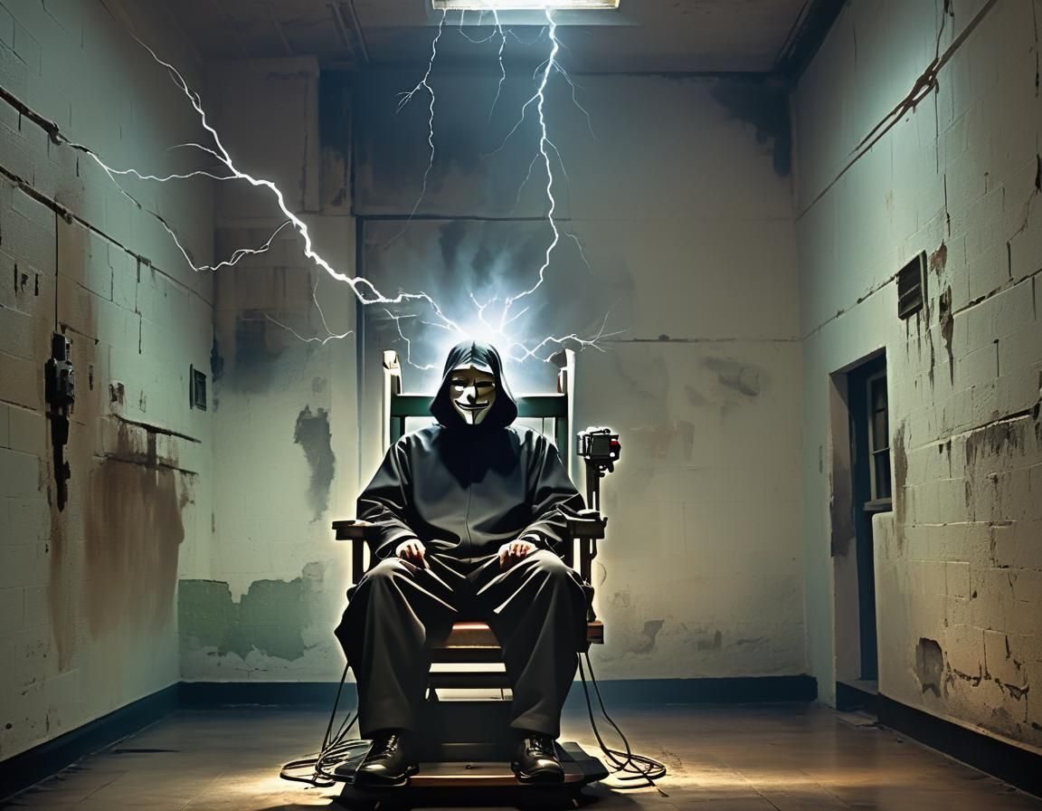 Anonymous Ray in the electric chair
