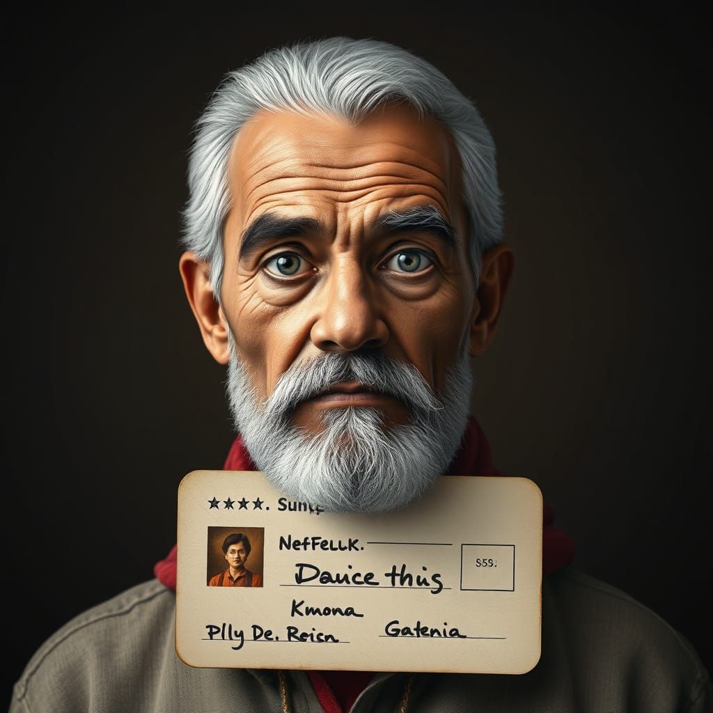 AI Generated Rendering of an Identity Card