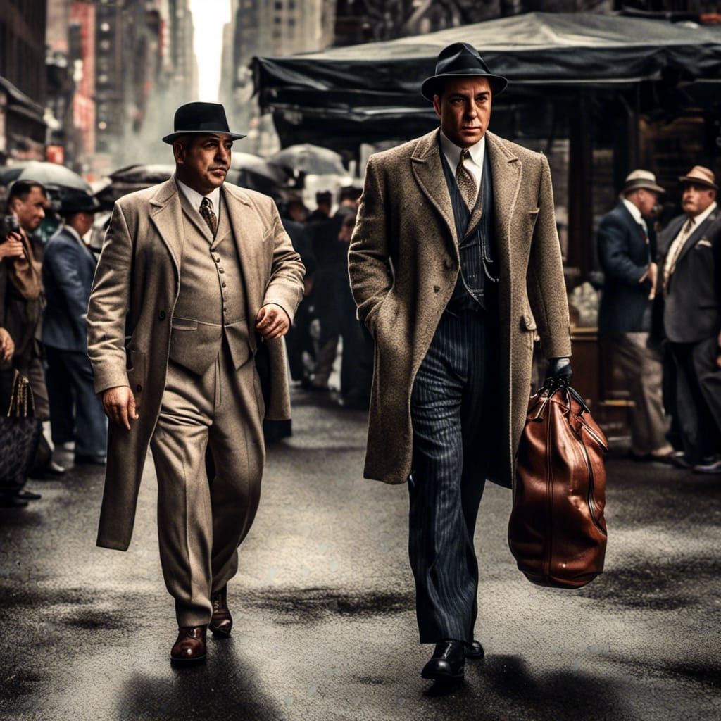 Al Capone and James Bond in New York