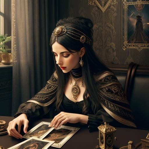 Photorealistic Tarot Deck: A Cinematic Masterpiece