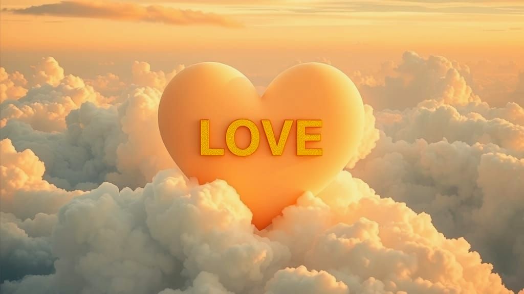 Golden Billboard of Heavenly Love