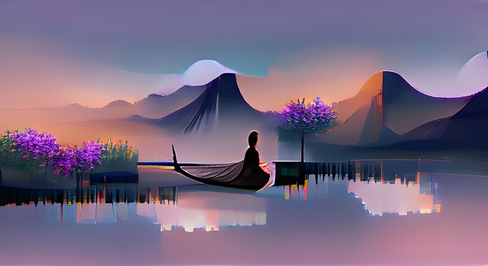 AI Image of a Serene Scene