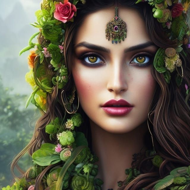 Ana de Armas as Sugar Skull Goddess