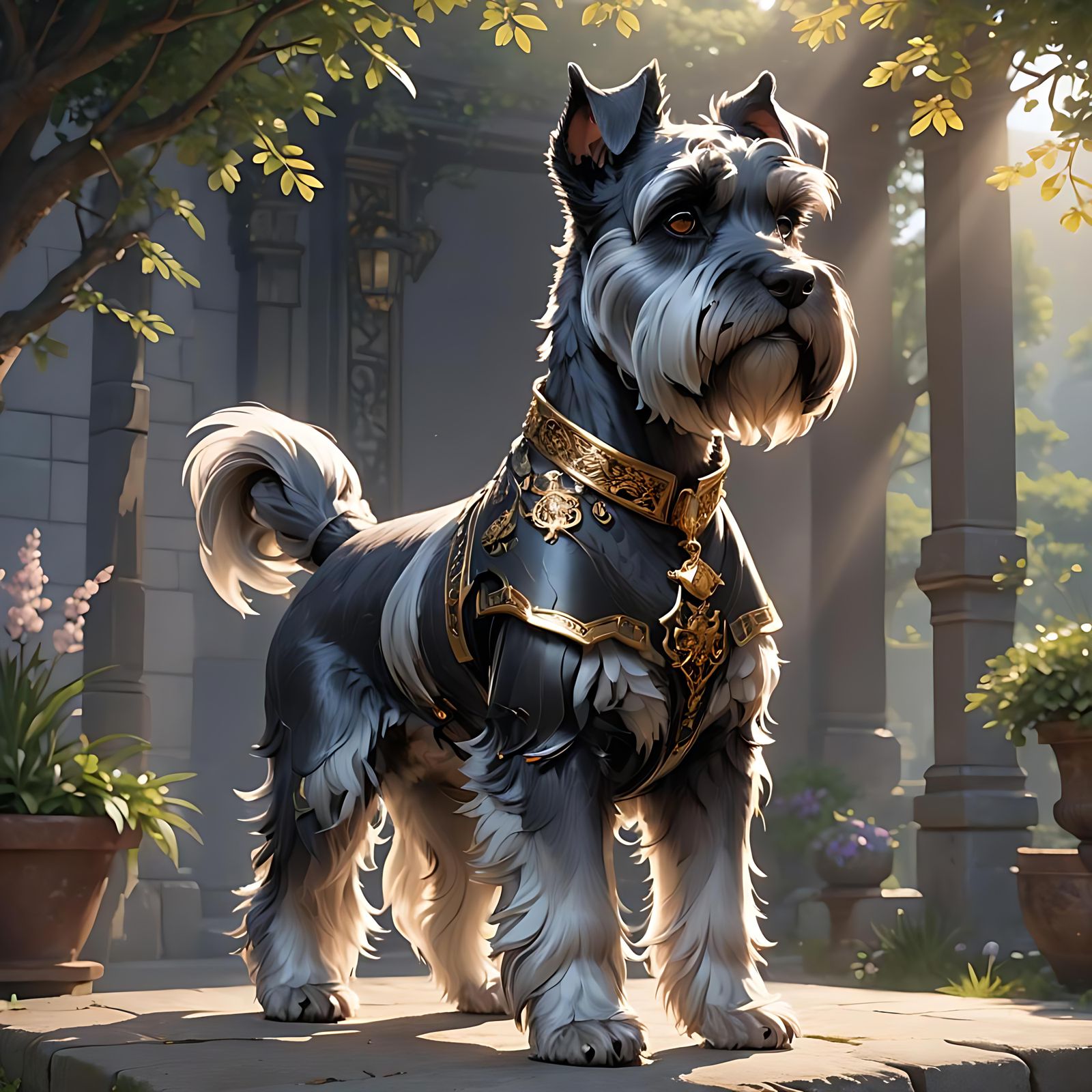Fantasy Artworks | A Noble Schnauzer