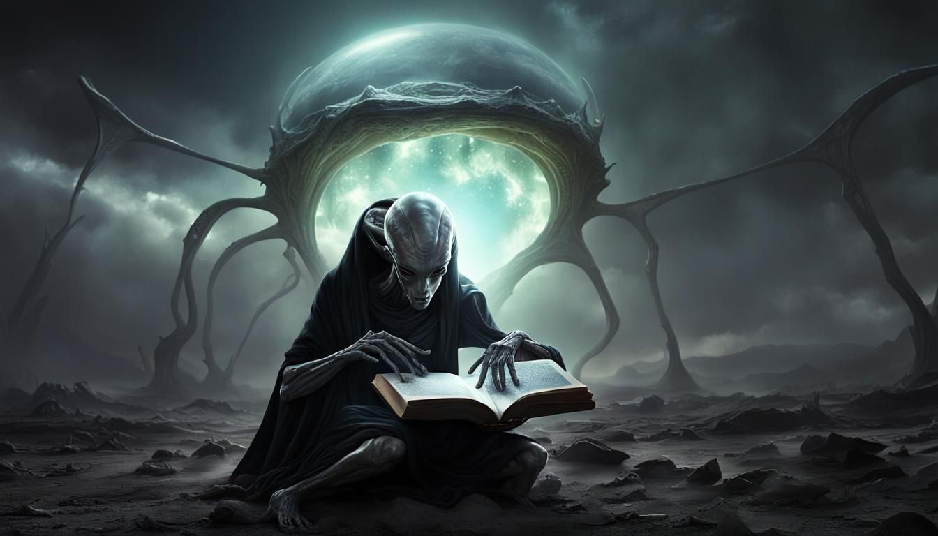 Sinister Alien Book Found in Area 51