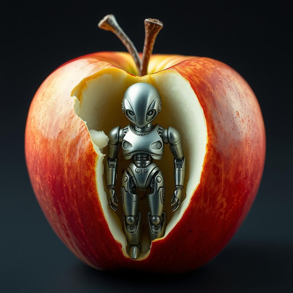 Apple Reveals Robot: Futuristic Concept Art