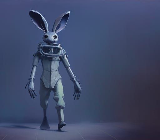 Anthro Bunny Study #2