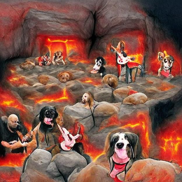 Hellish Rock Concert for Dogs