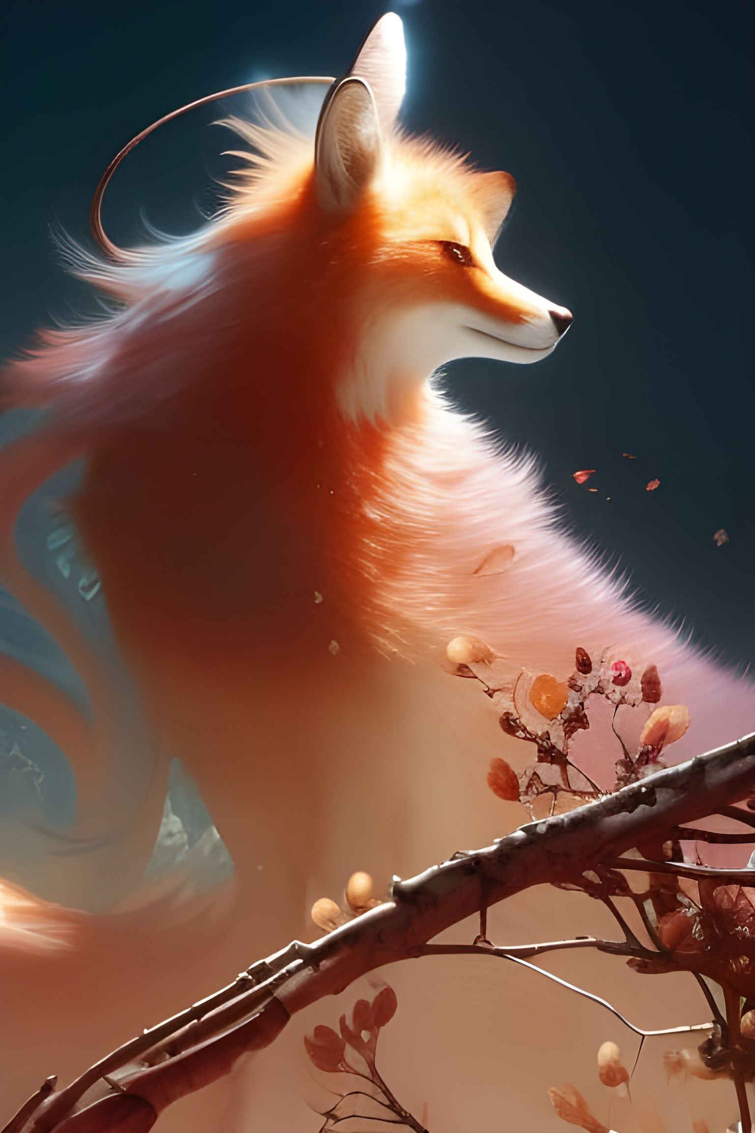 Autumn fox