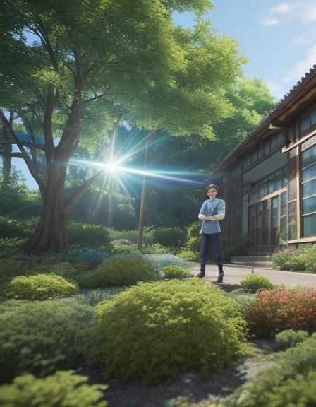 Welcome to PayNet: Vibrant Anime-Style Employee Greeting