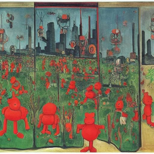 Eeyore's Shanghai Robot Nightmare: Renaissance Expressionism