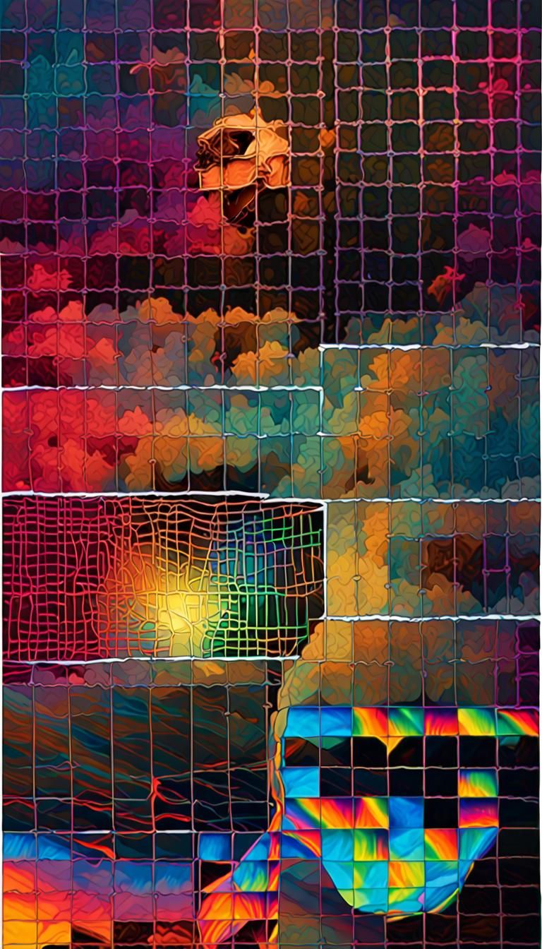 Extrapolate and Illustrate the Gravitational Distortion of F...