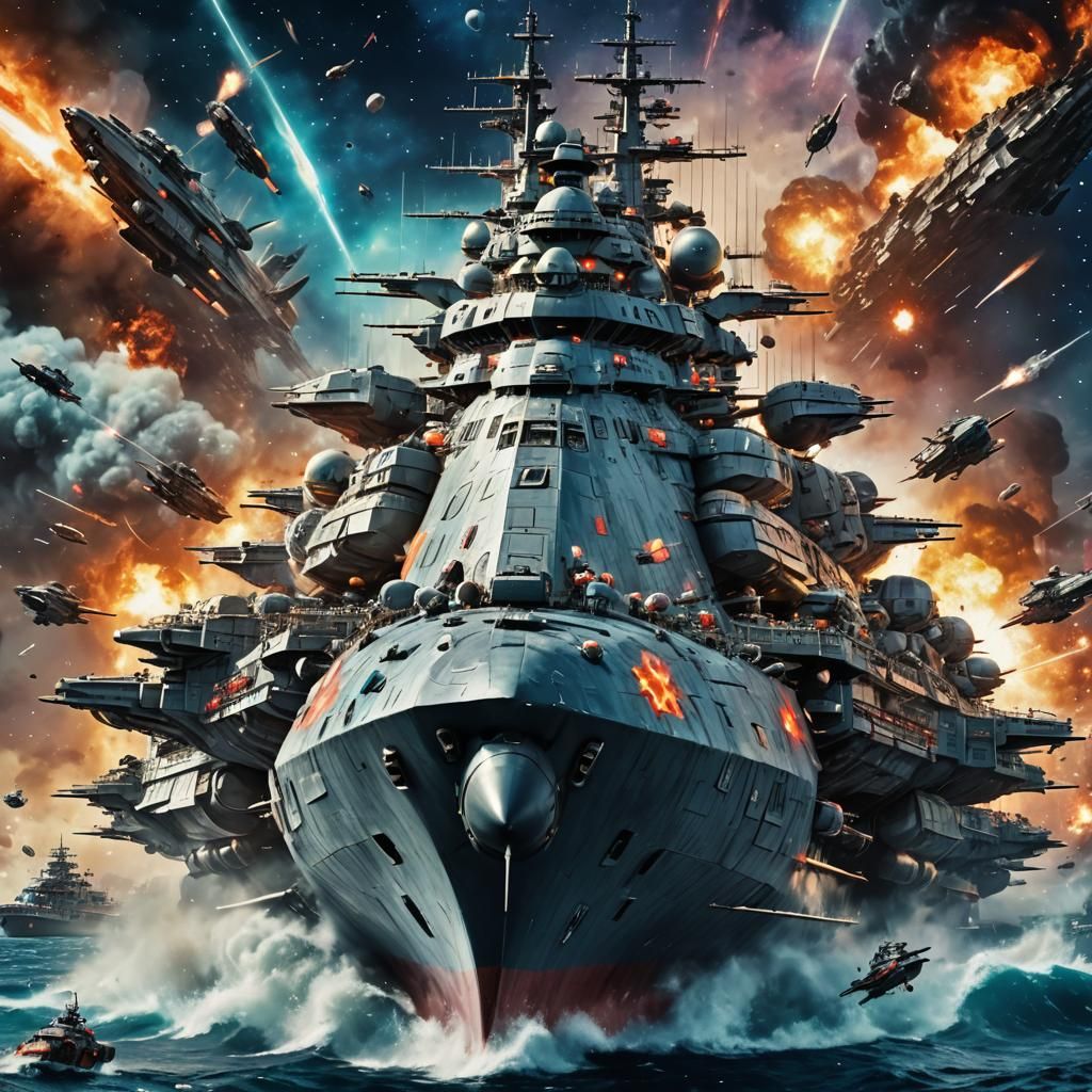 Space Battleship Yamato Battles Alien Enemies