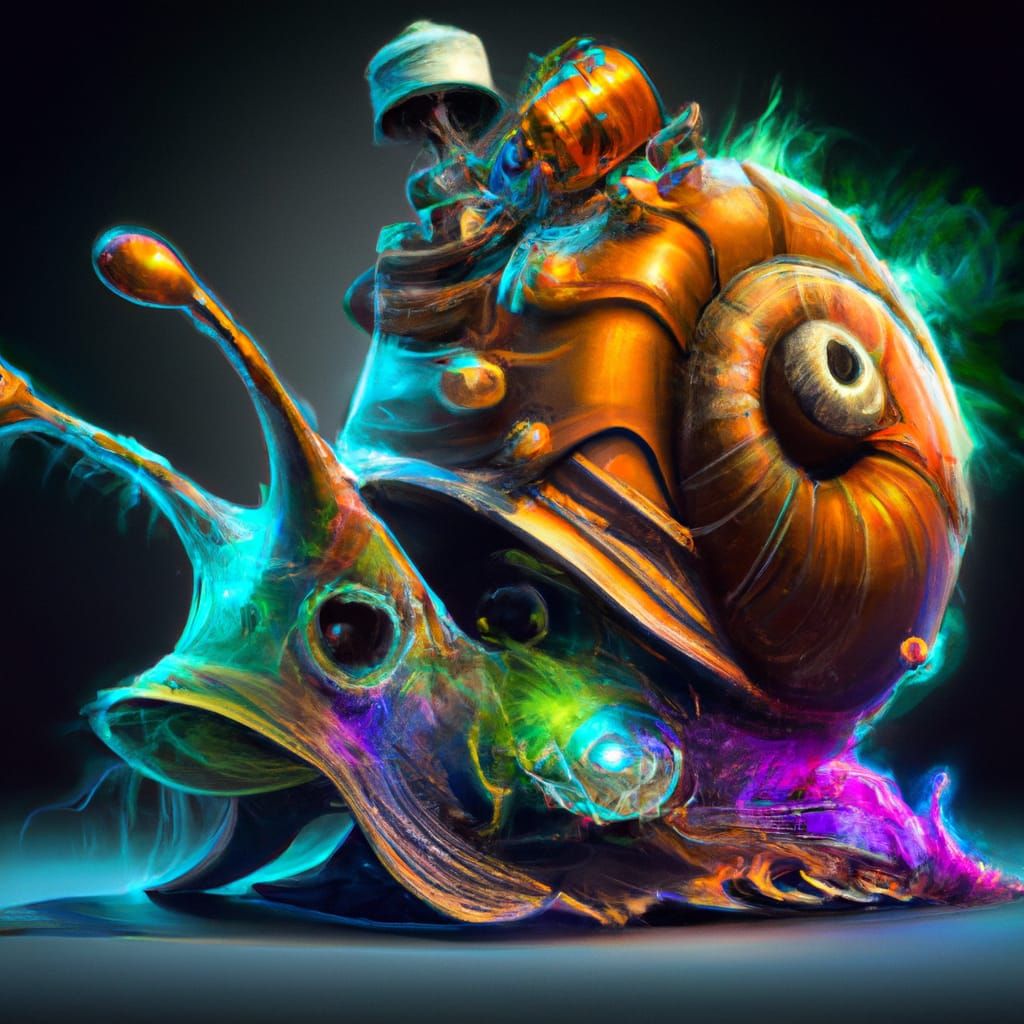 snailing as snails do