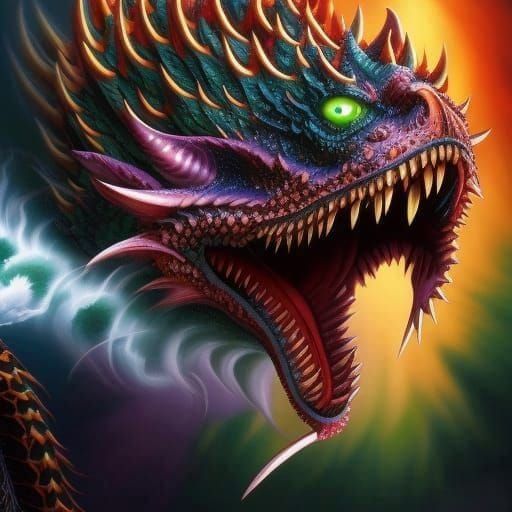 Tentacle monster from an anime