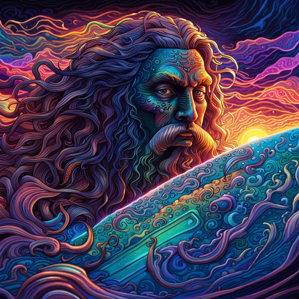 Psychedelic Surfer