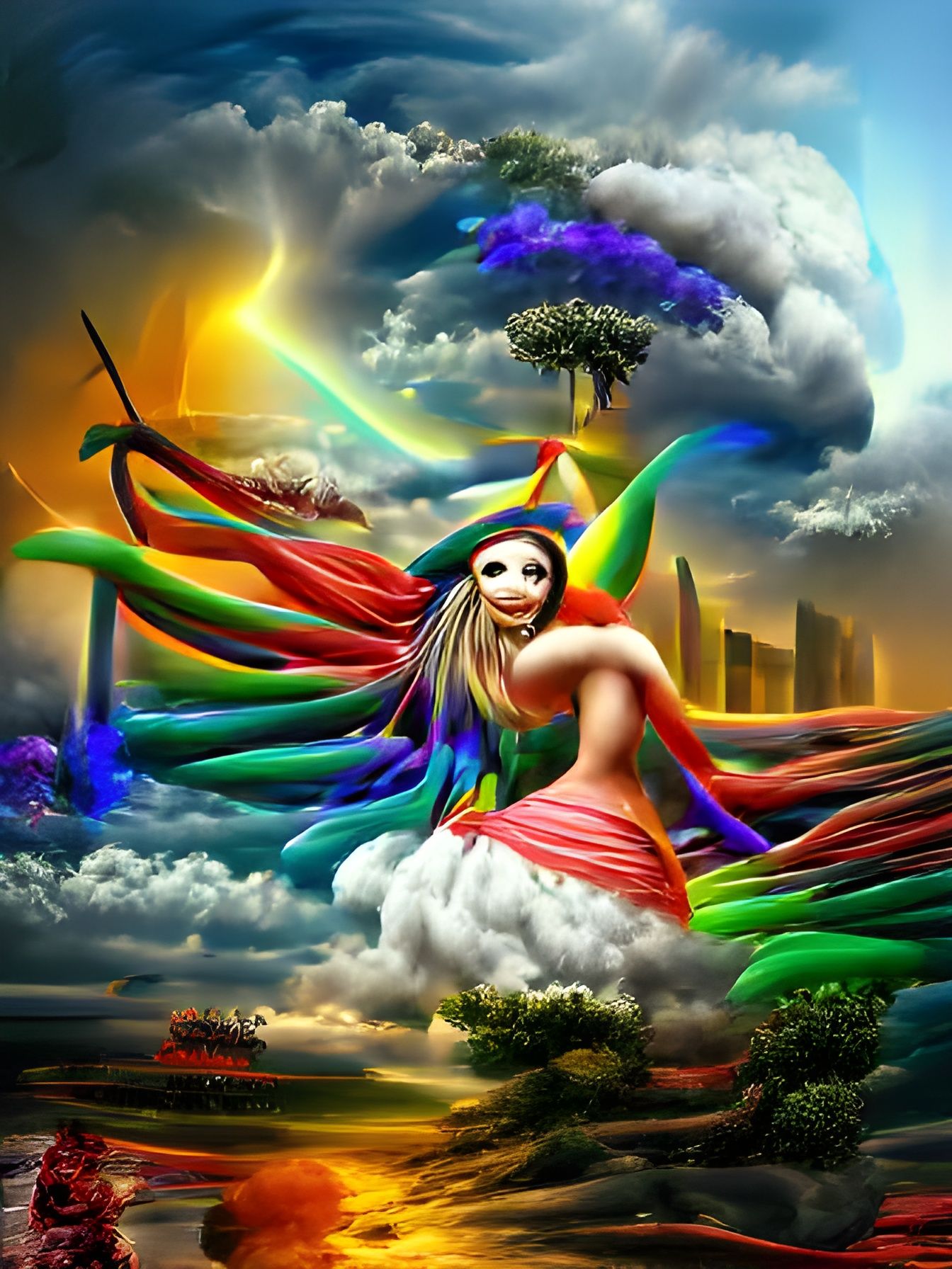 Goddess of Creation: A Divine Portrait