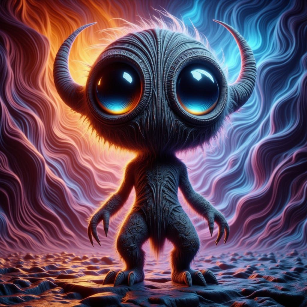 Dark Fantasy Arachnid Creatures in Gothic Architecture