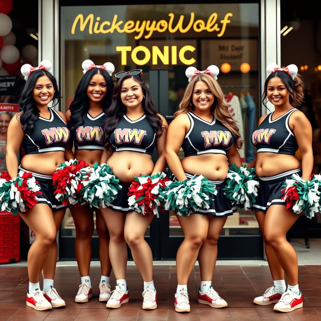 MickeyWolf Cheerleaders 4