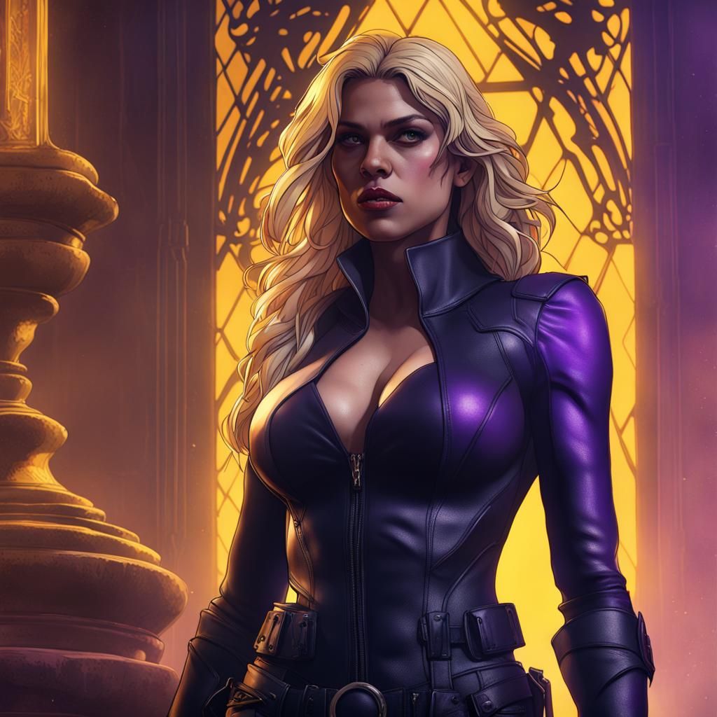Black Canary Dark Fantasy Concept Art