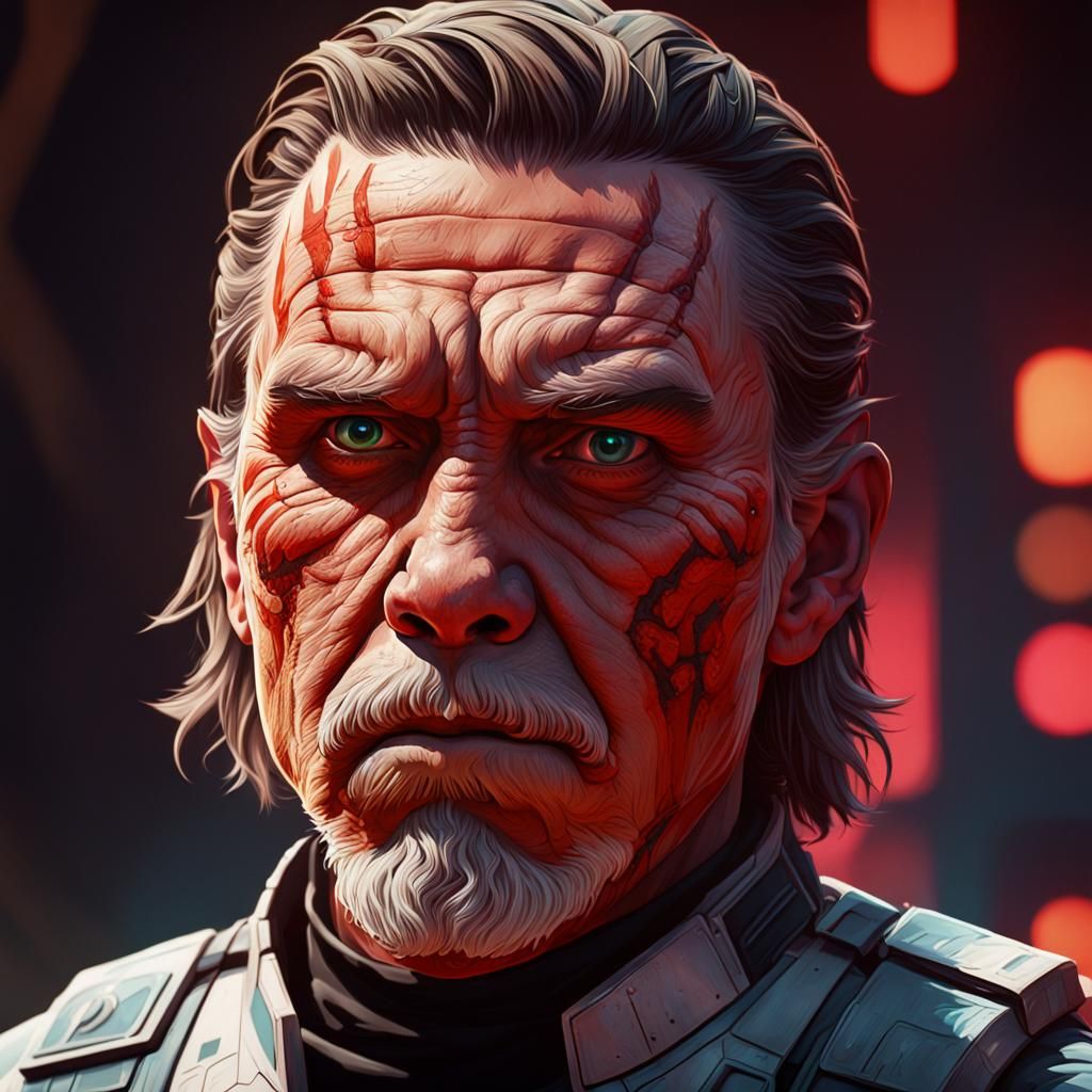 Hunter from The Bad Batch: Hyperrealistic Concept Art