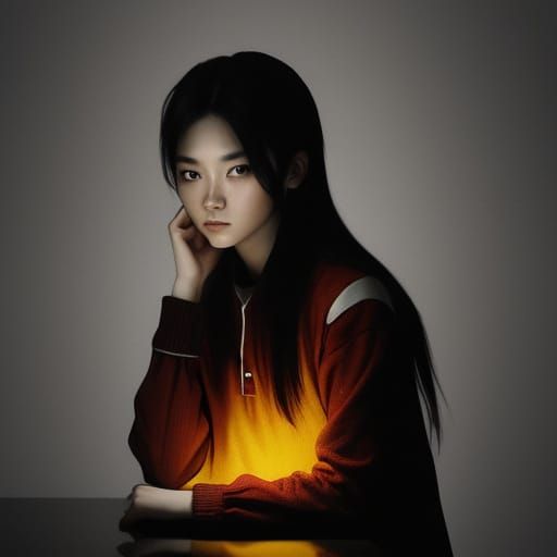 Chiaroscuro Hope Amber