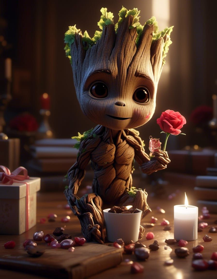 "Groot's got a Crush"
