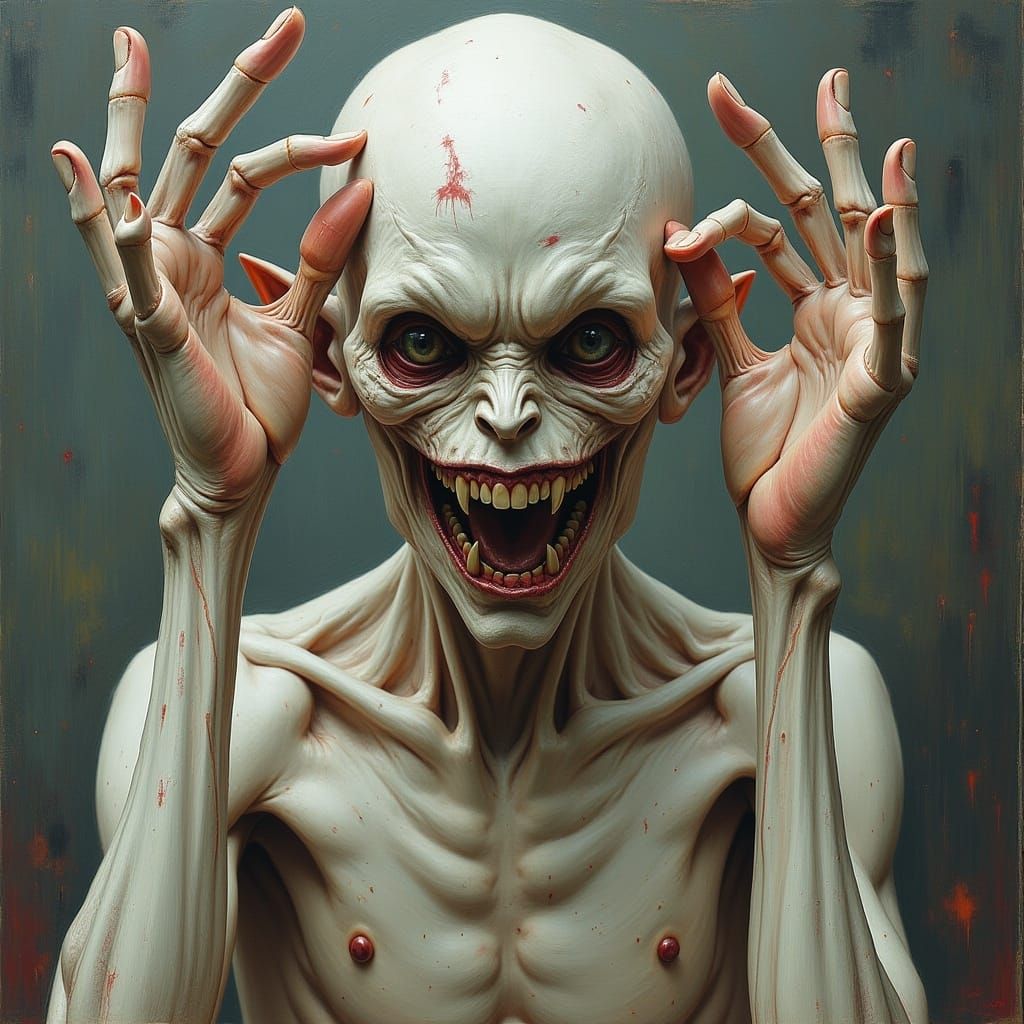 Pale Man Horror by Guillermo del Toro