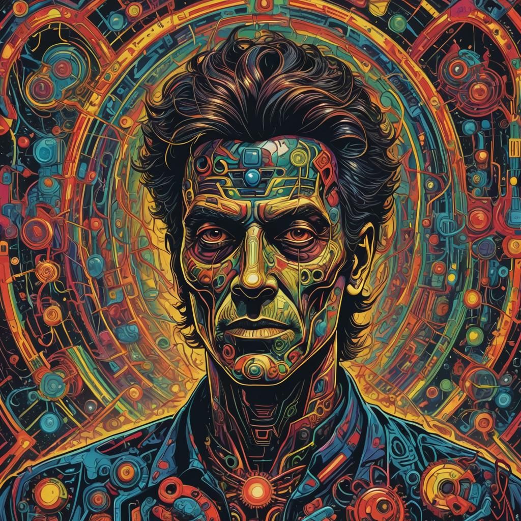 Surreal Psychotronic Man Image