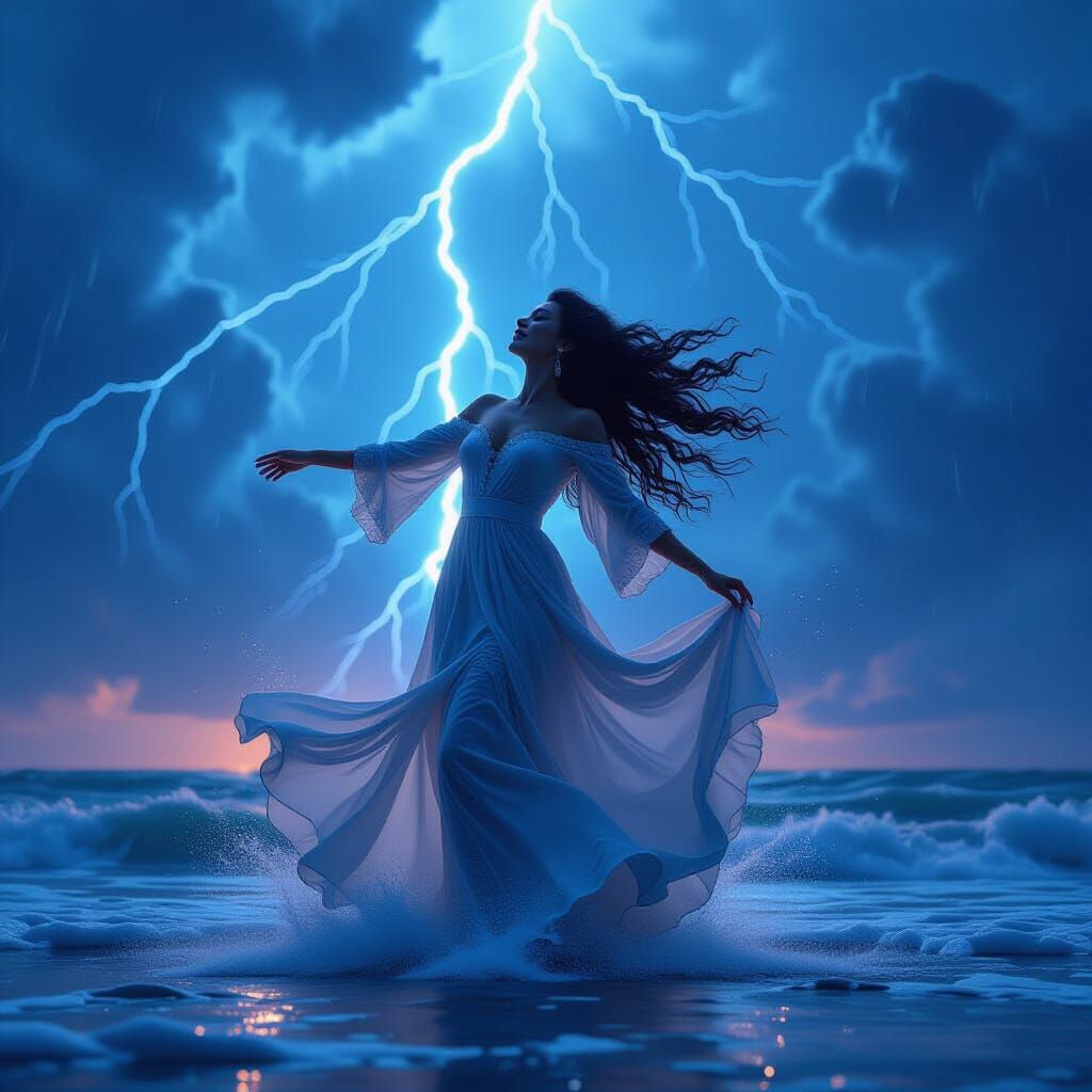 DANCING WITH MELODY IN THE LIGHTNING
