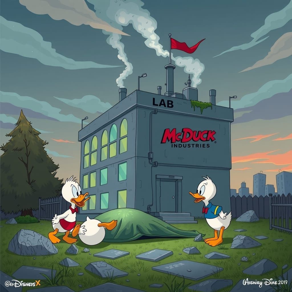 Somber Image of Duck's Demise After Bird Flu Outbreak