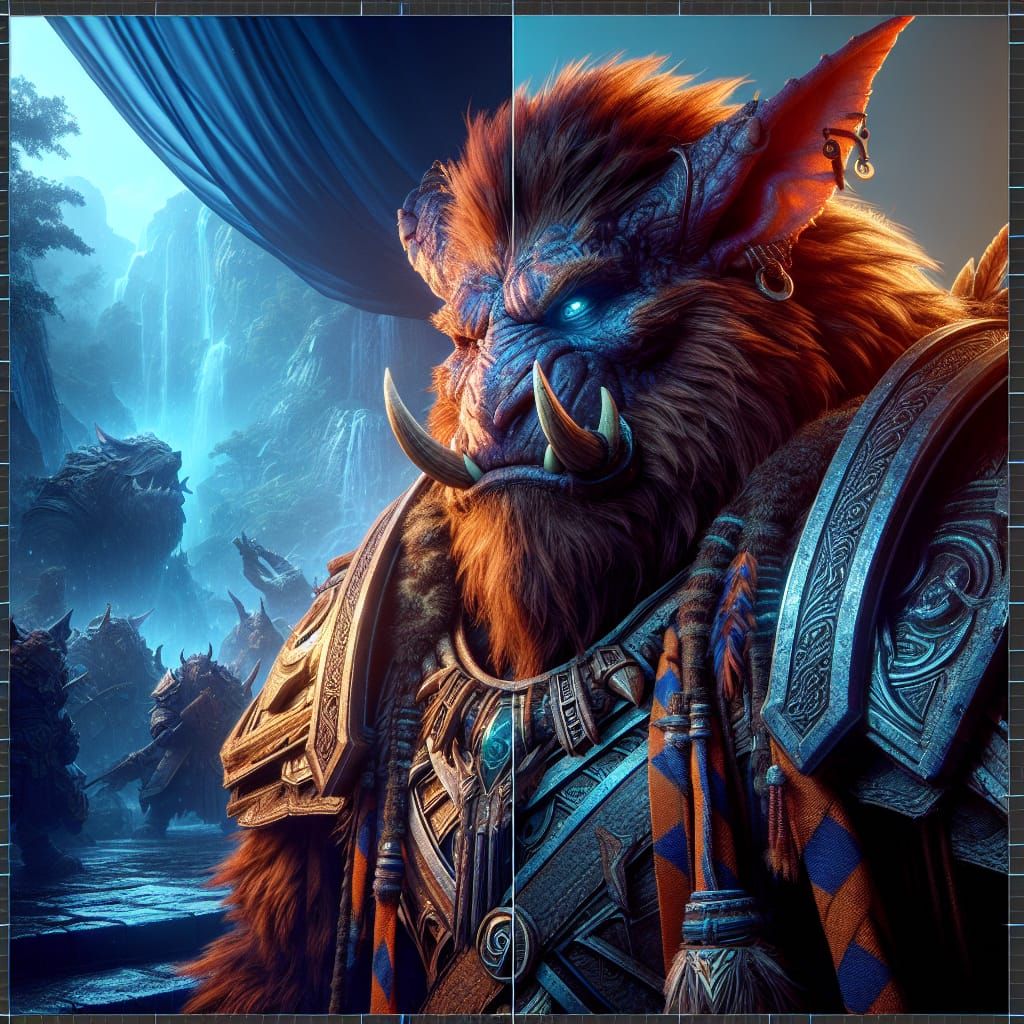 Bugbear Ranger in Richly Detailed Matte Painting
