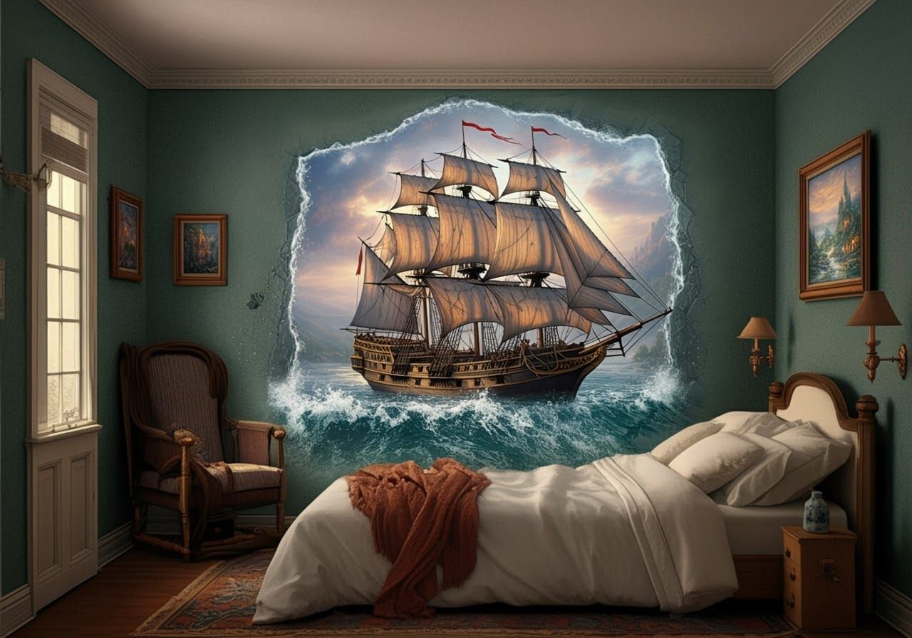 Dawn Treader Sails into Bedroom: Ethereal Fantasy