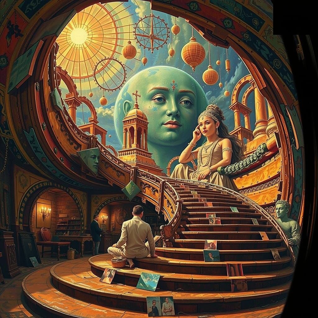 Abstract Concept of Perfection and Beauty