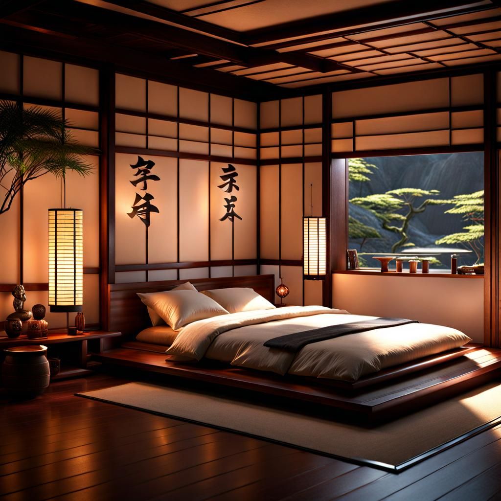 Cozy Japanese Fairy Bedroom with Ray Tracing