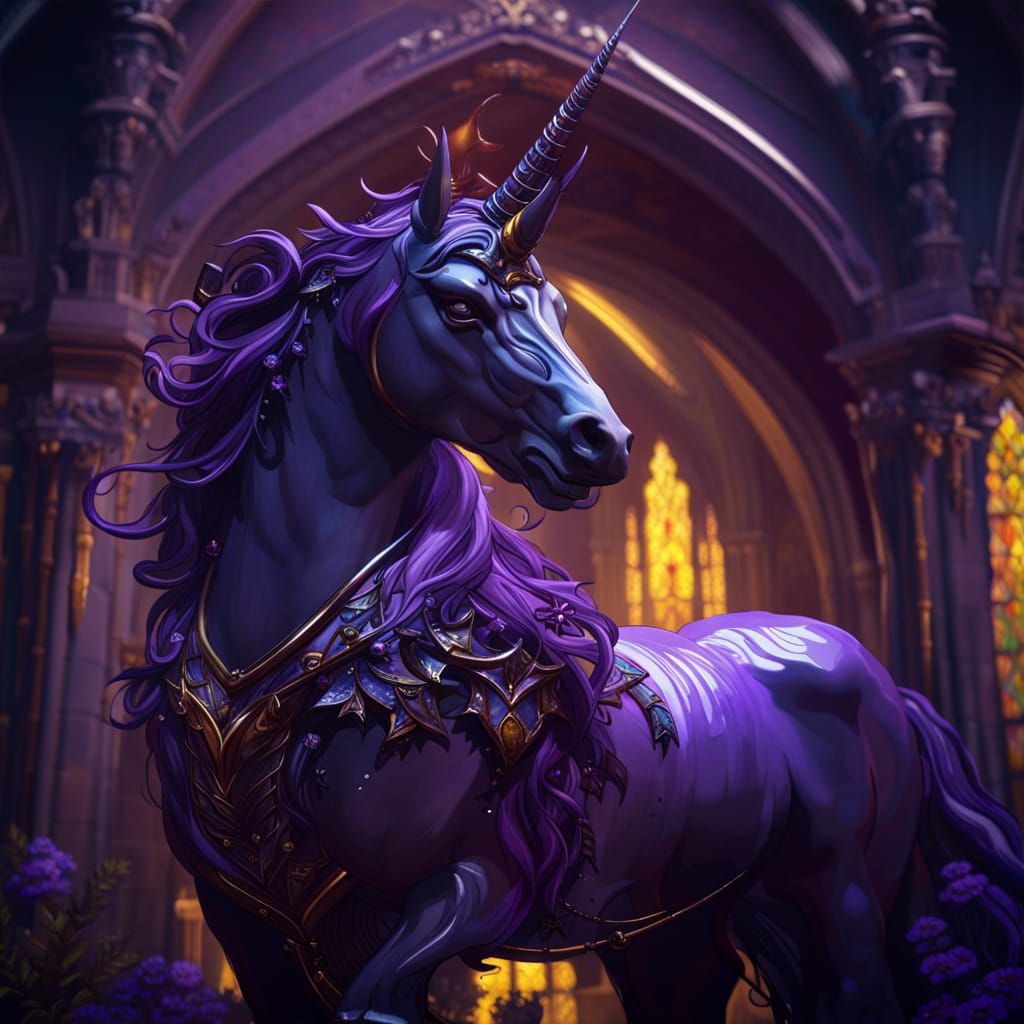 Purple Unicorn