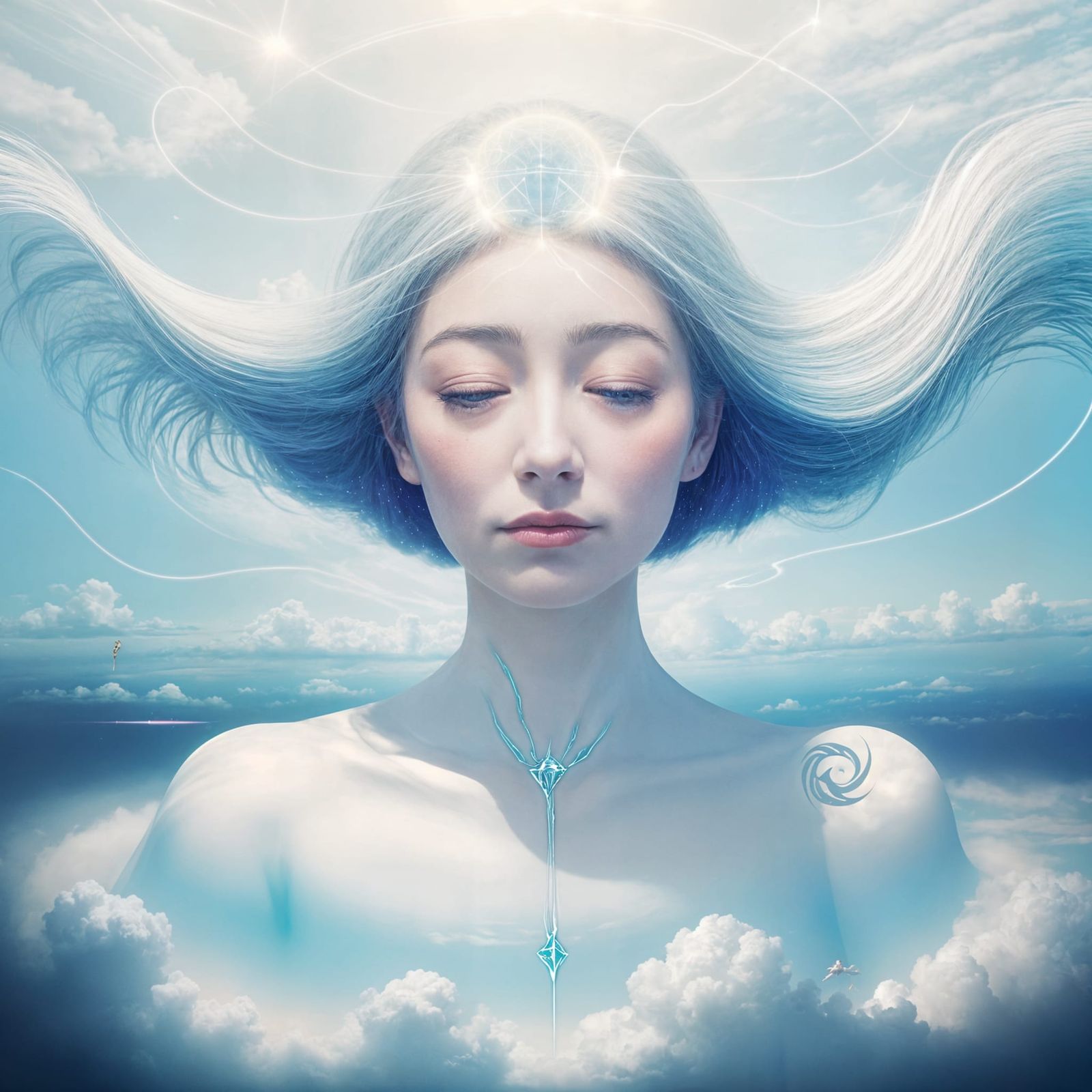 Surreal Astral Projection in Ethereal Aesthetic