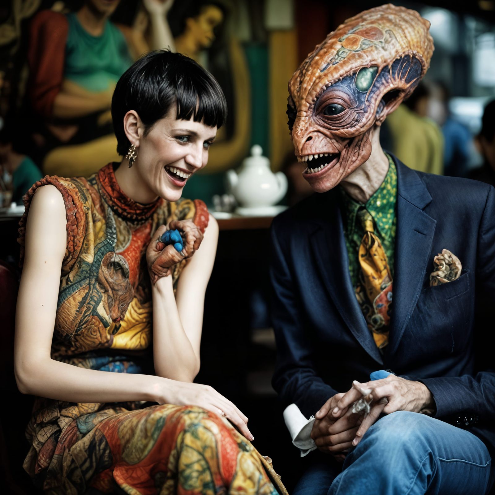 Just met but already connected...