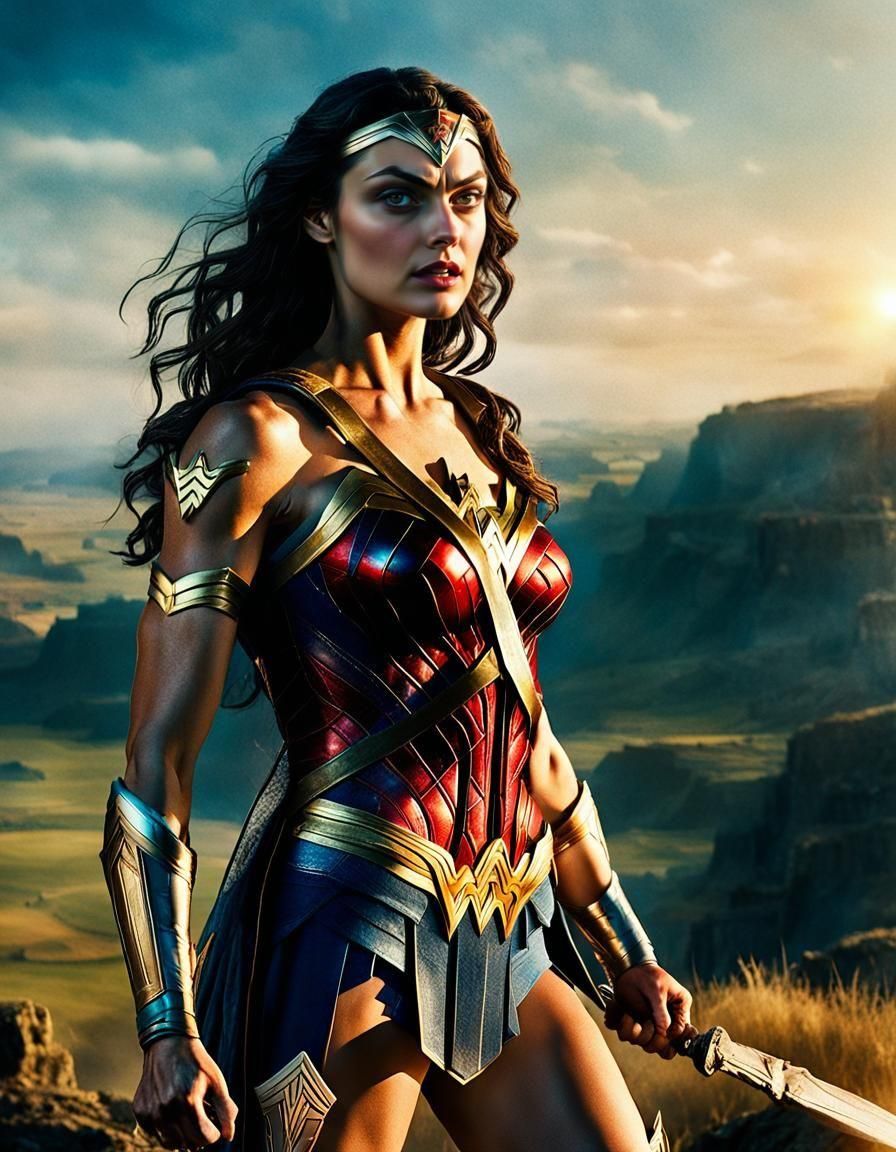 Phoebe Tonkin as Wonder Woman: Cinematic Superheroine
