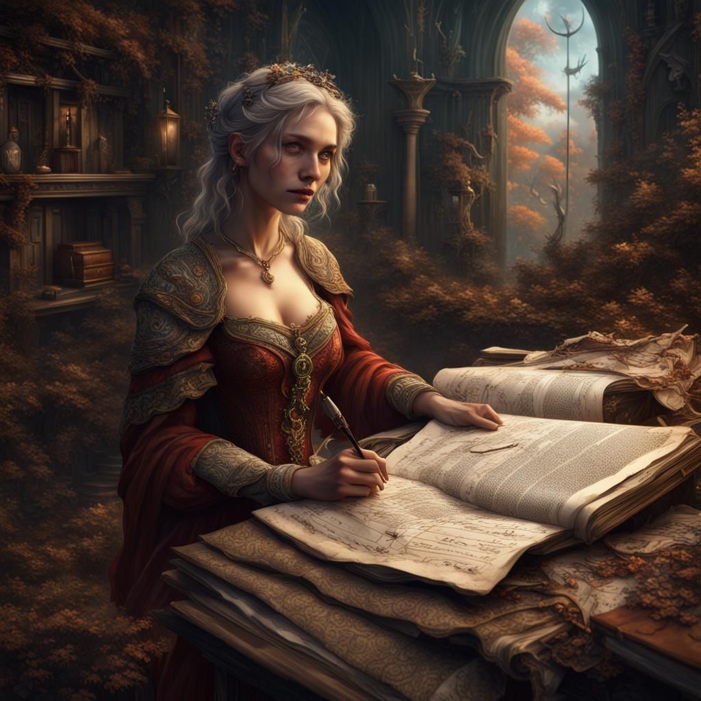 Poetic Inspiration: A Matte Painting