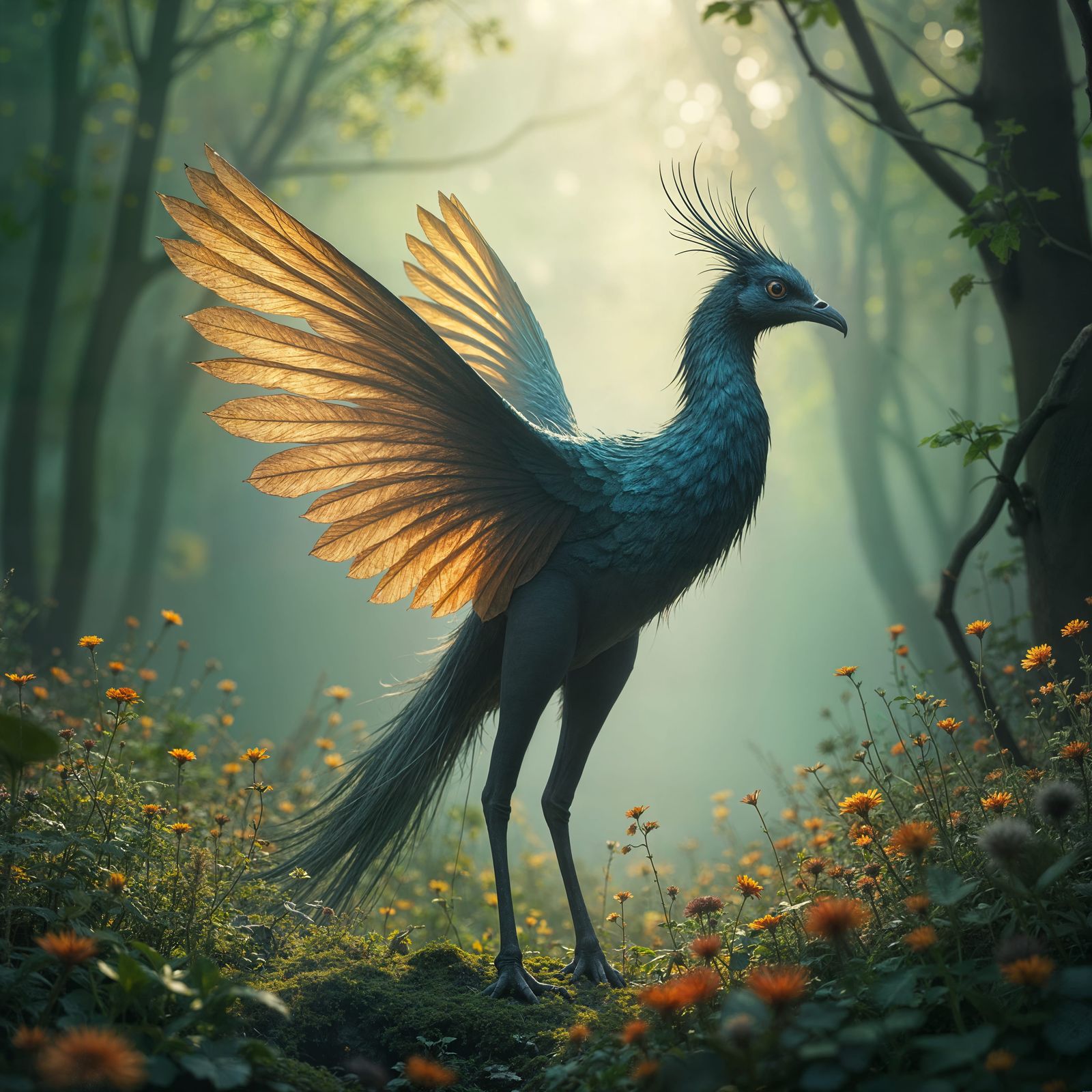 Majestic Gyatt in Dreamy Forest Glade