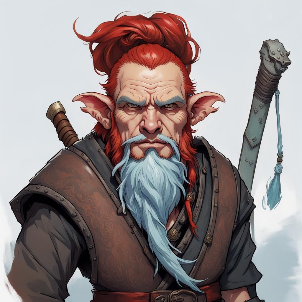 Firbolg Monk in Kung Fu Style