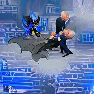 Batman Confronts Joe Biden in Dramatic Showdown