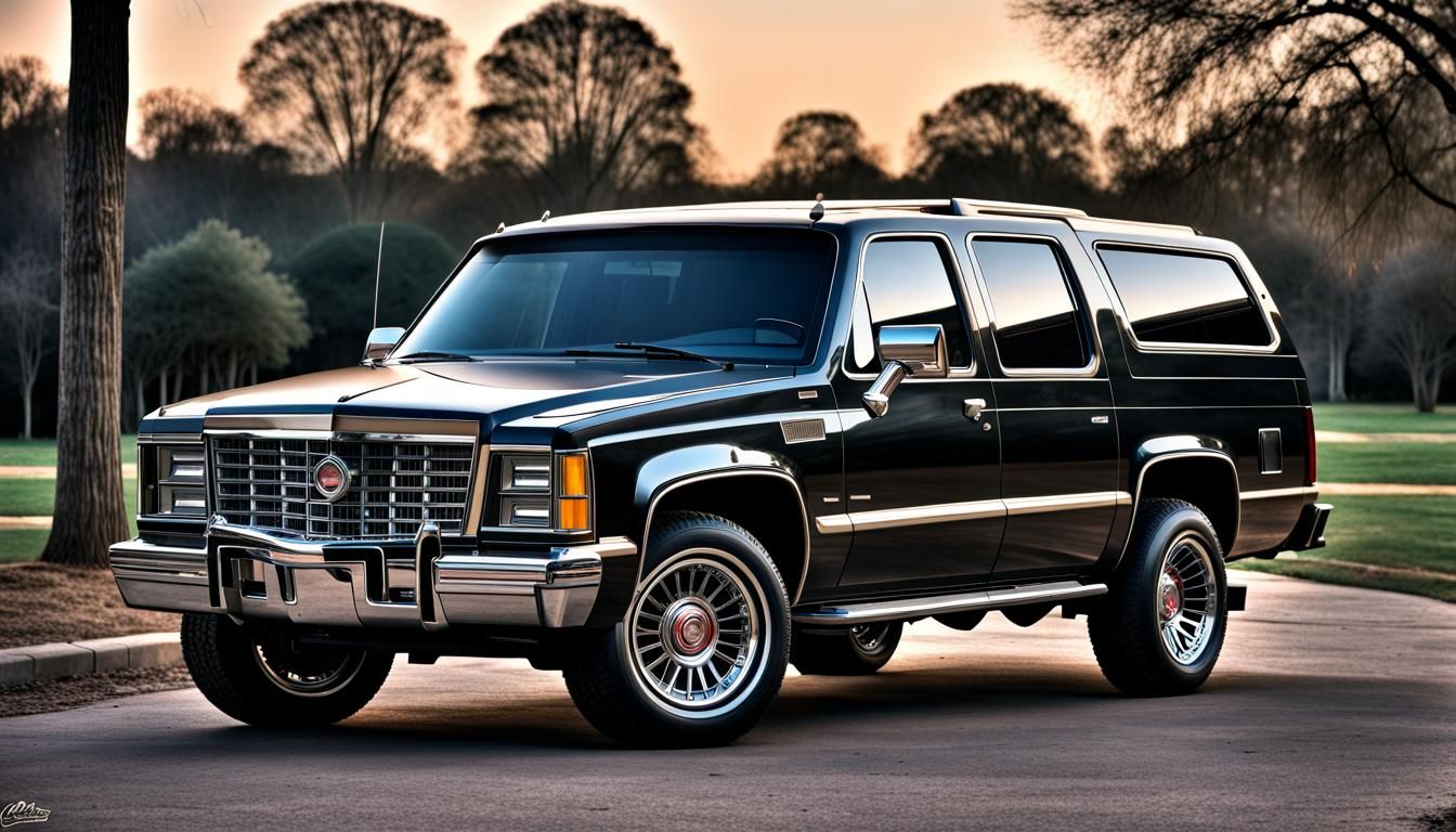 1985 Cadillac Escalade EXT Hyperrealistic Image