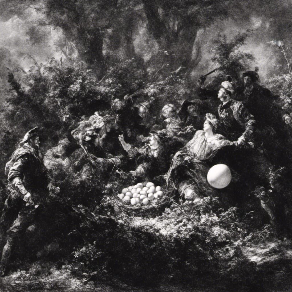 <lora:Historic Photographs:1.4> very angry egg Heidelberg sc...
