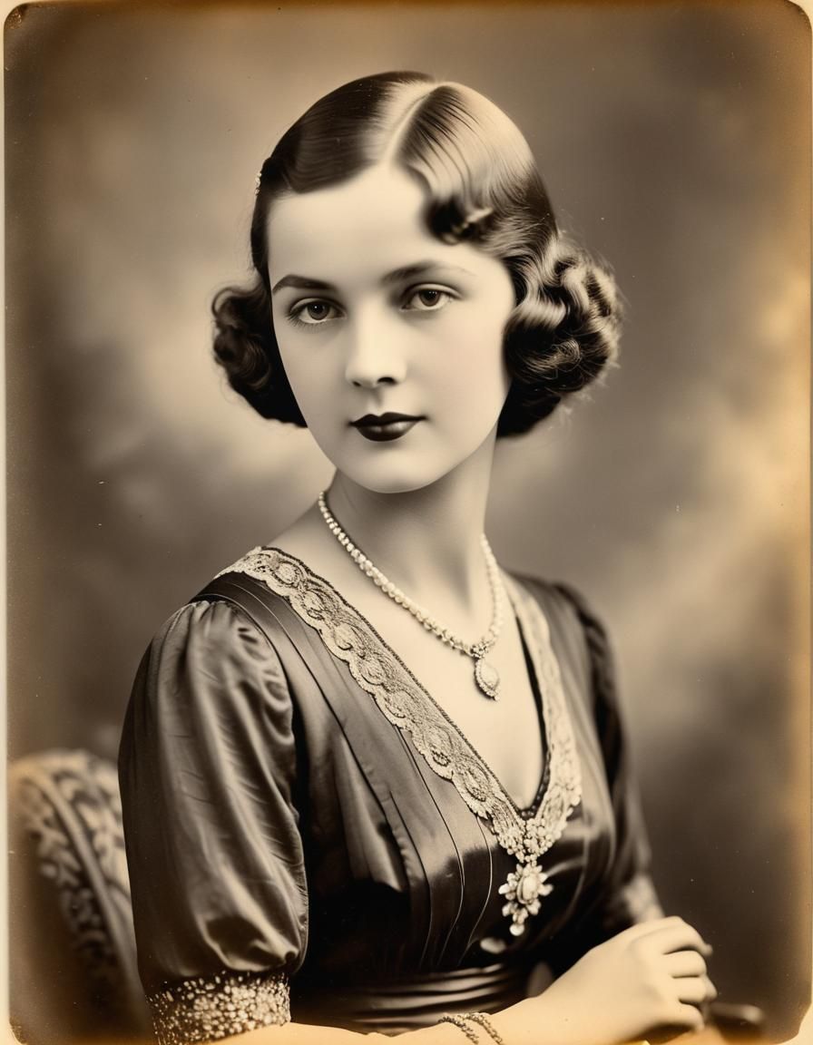 Portrait of Lady 1920s